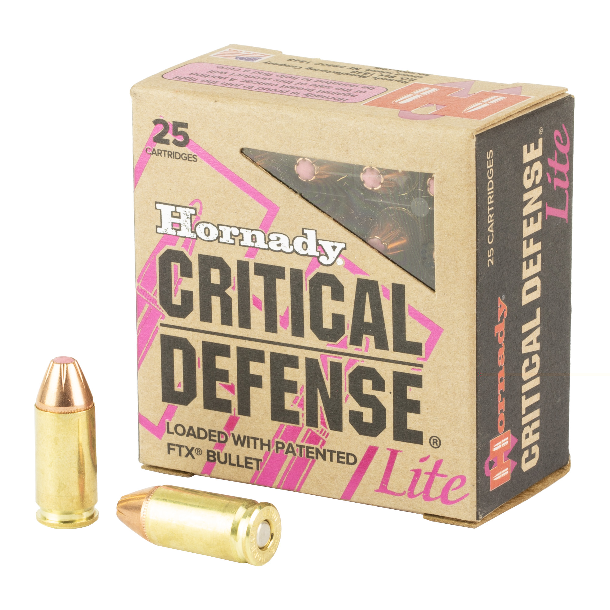 Hornady Cd 9mm 100gr Ftx Lite