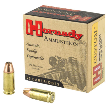 Hornady 9mm 124gr JHP-xtp