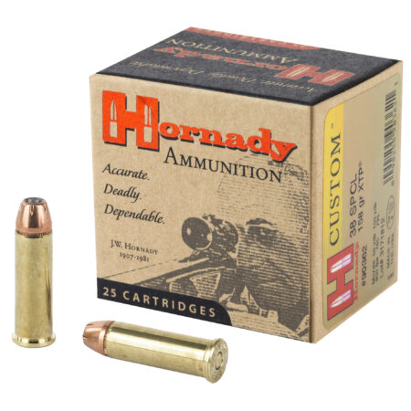 Hornady 38 Special 158gr JHP-xtp