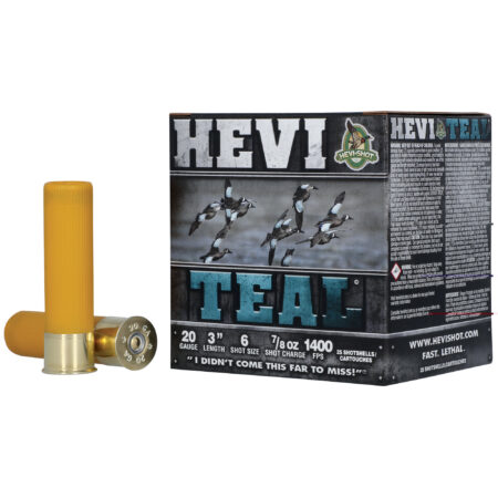 Hevi Teal 20ga 3" #6