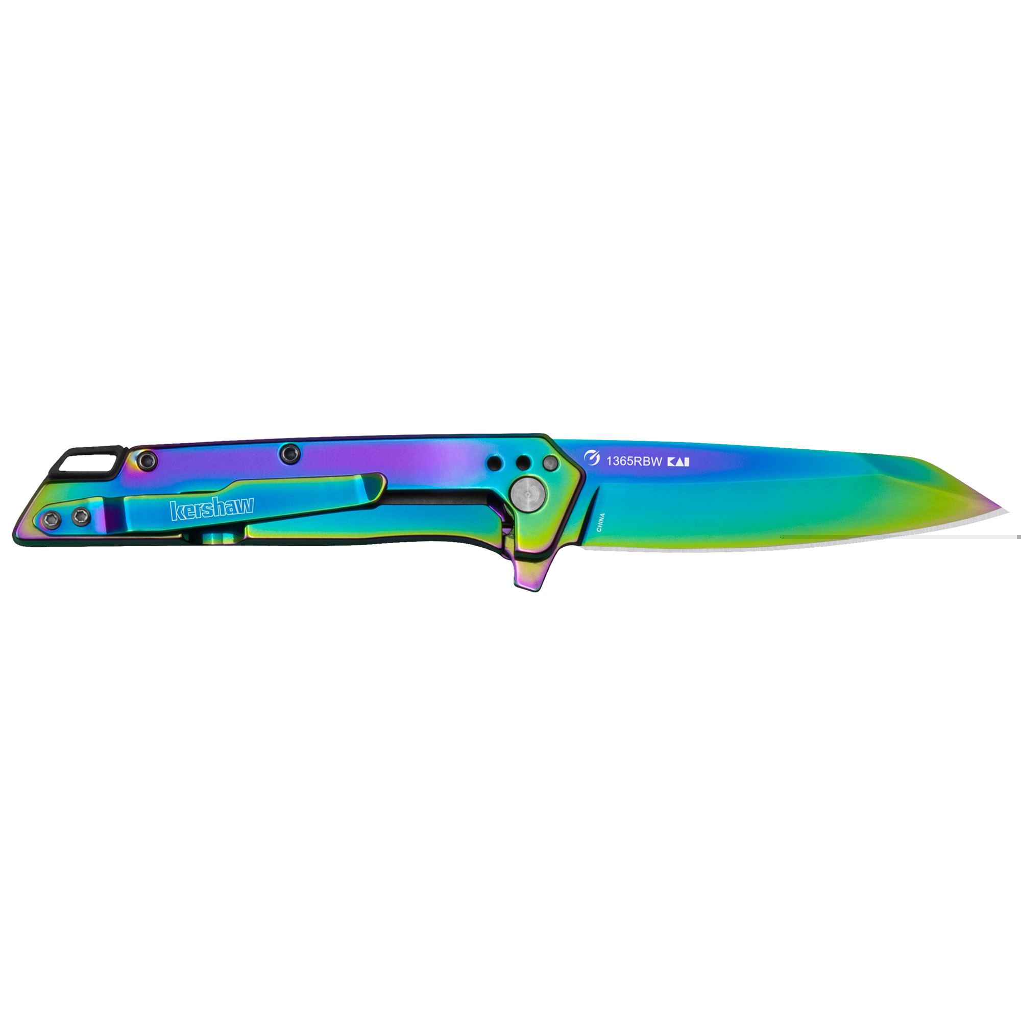 Kershaw Misdirect 3" Rainbow Pvd - Image 3