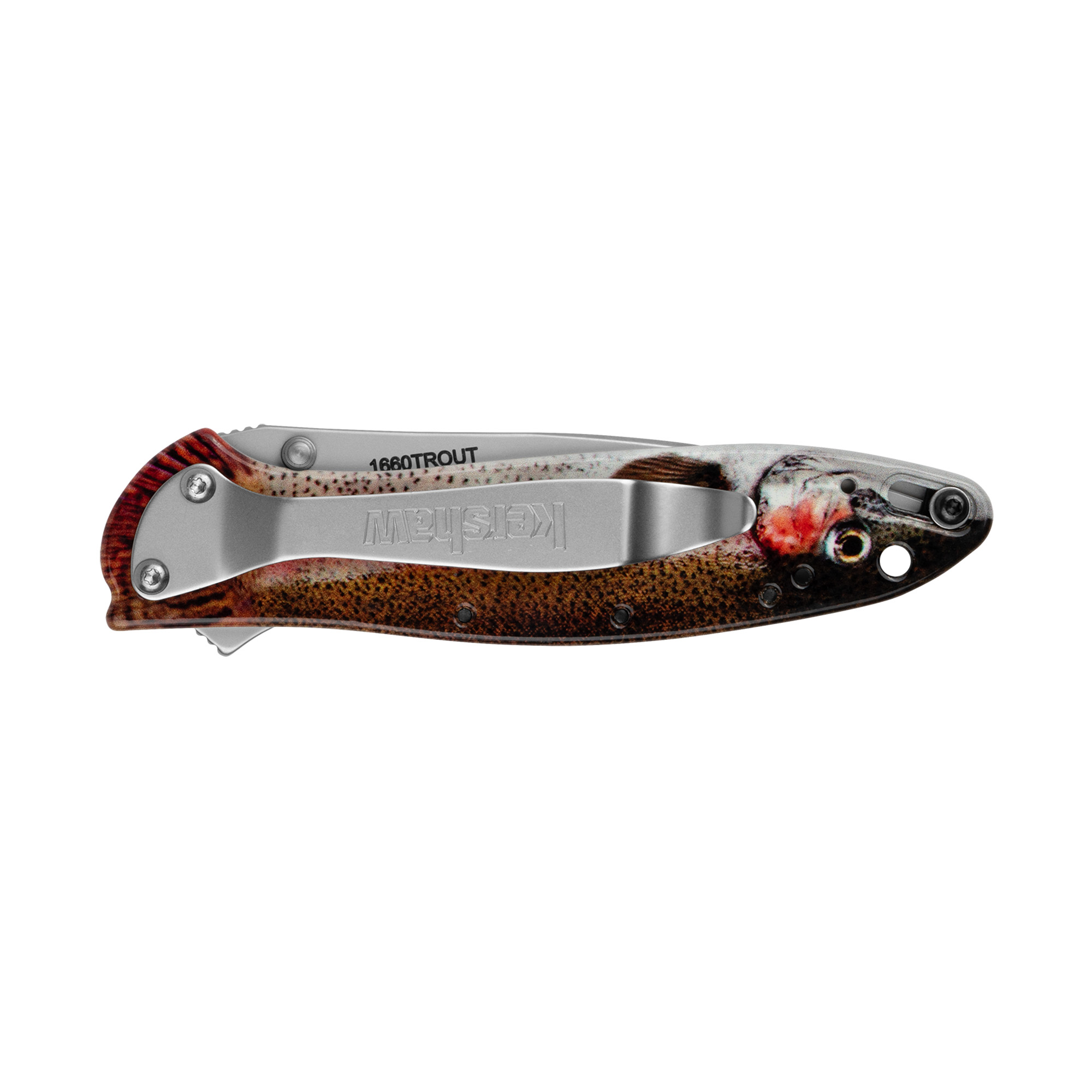 Kershaw Leek 3" Rnbw Trout-silver - Image 3
