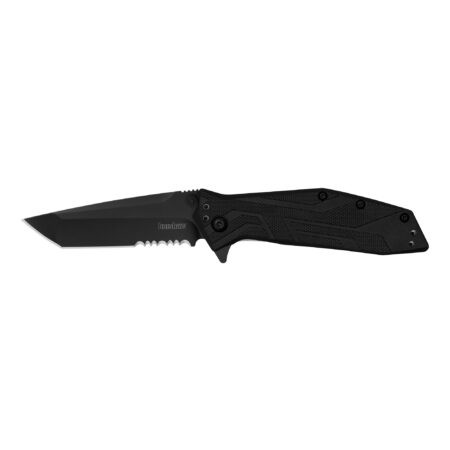 Kershaw Brawler Serrated 3" Blk-ox