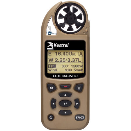 Kestrel 5700x Elite W-ballistics Tan
