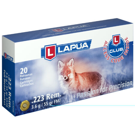 Lapua 223 Remington 55gr FMJ