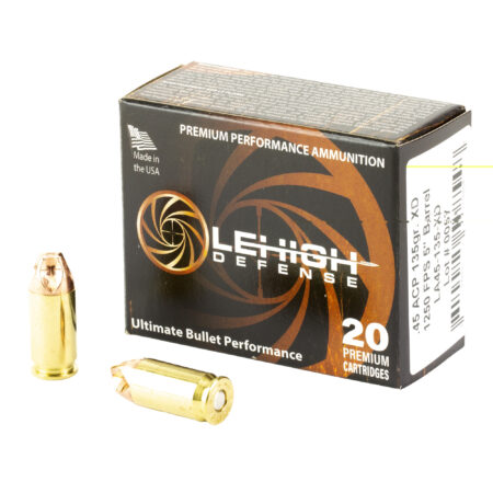 Lehigh Xtrm Dfns .45 ACP 135gr