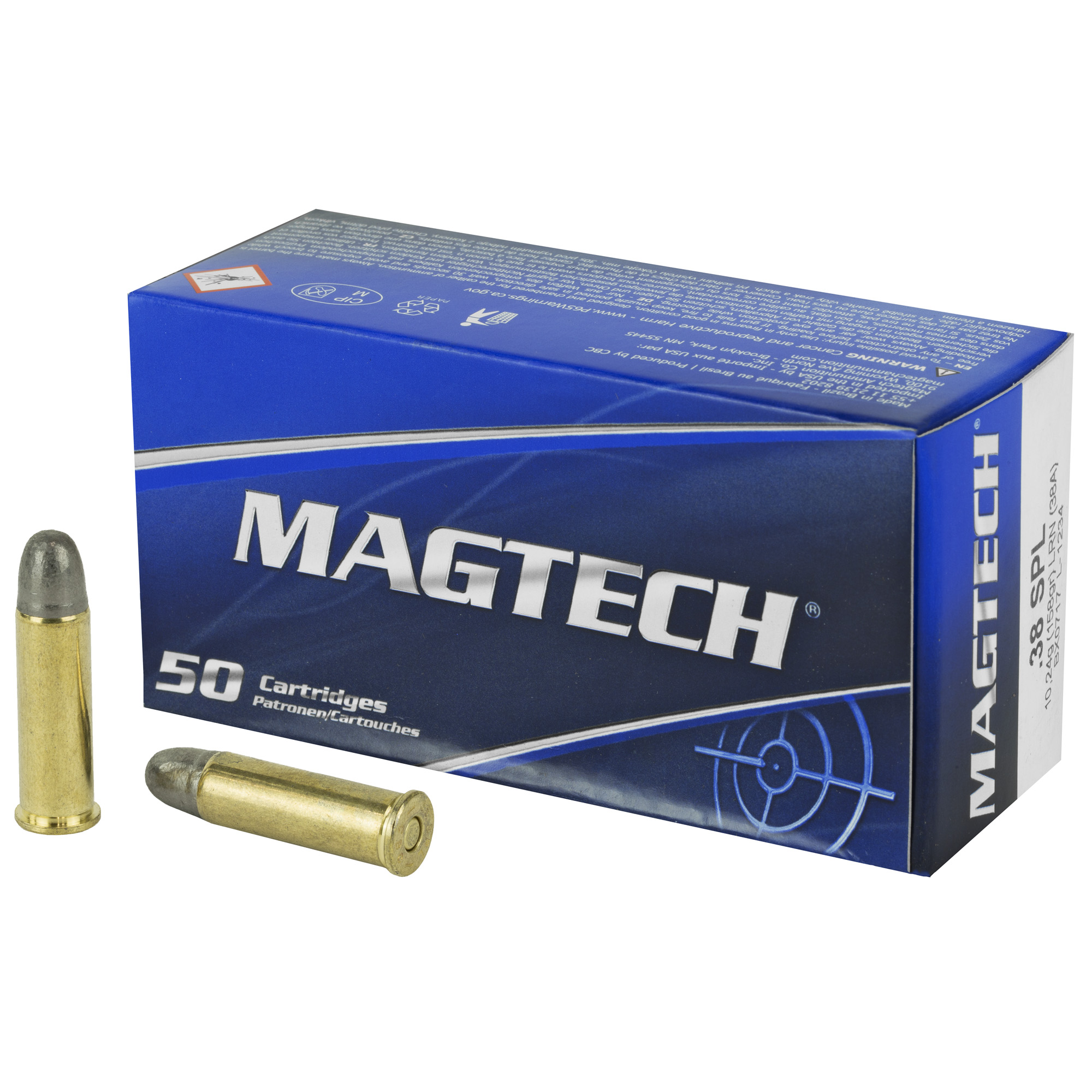 Magtech 38 Special 158gr Lrn
