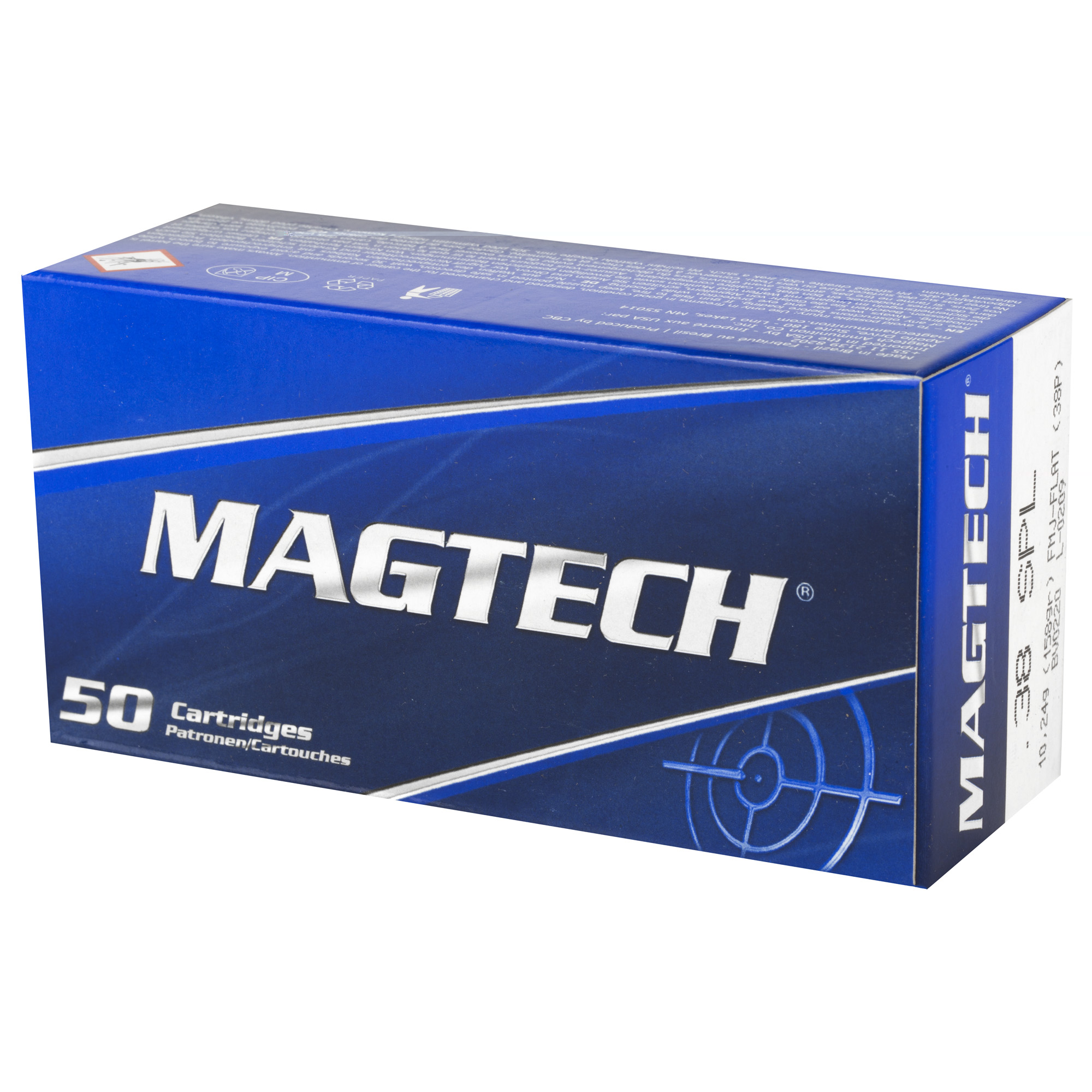 Magtech 38 Special 158gr FMJ Flat - Image 4