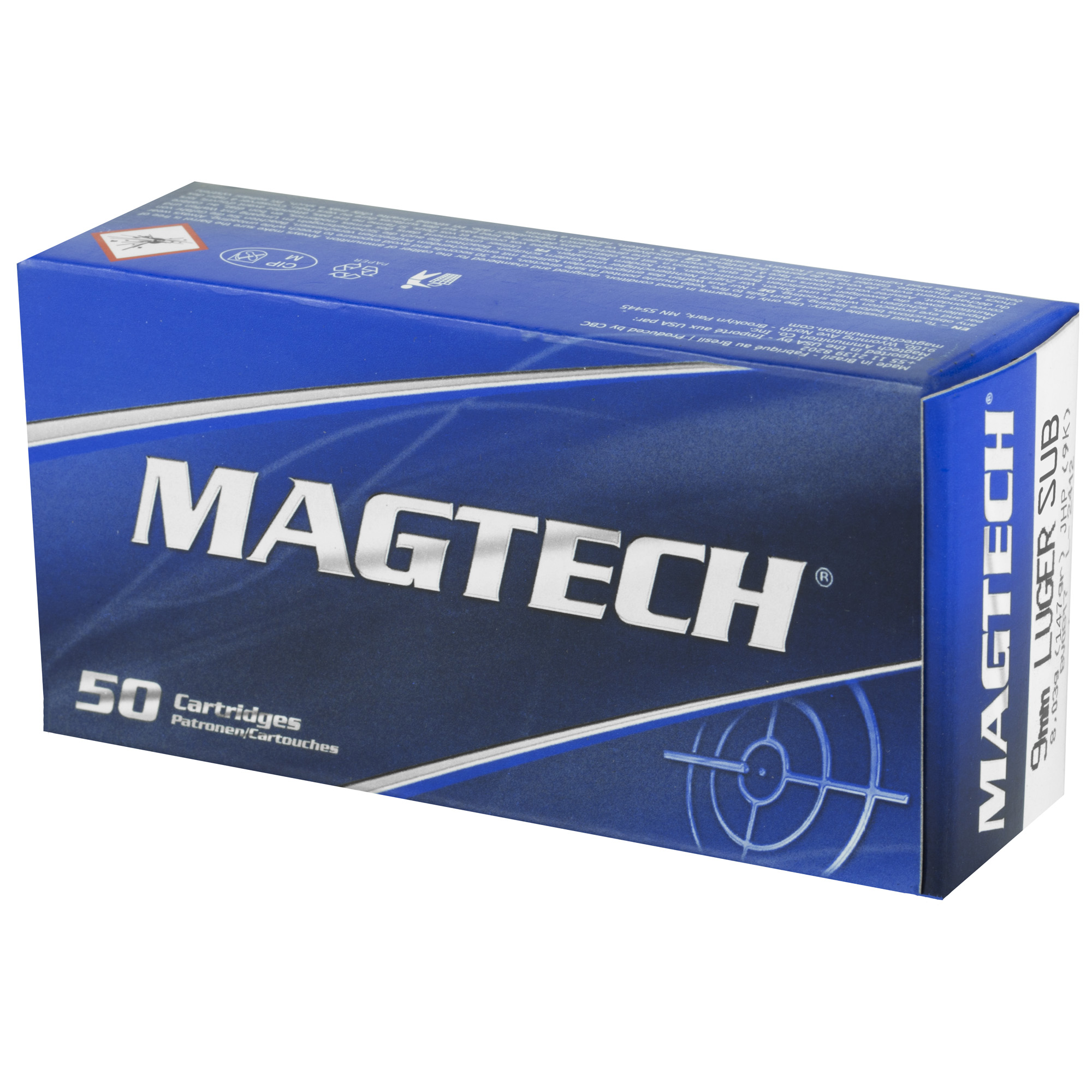 Magtech 9mm 147gr JHP Sub - Image 4