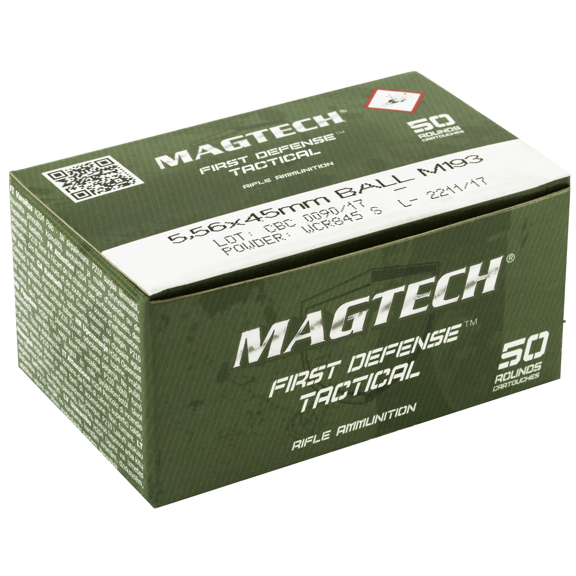 Magtech Cbc M193 5.56 NATO 55gr FMJ 50 - Image 3