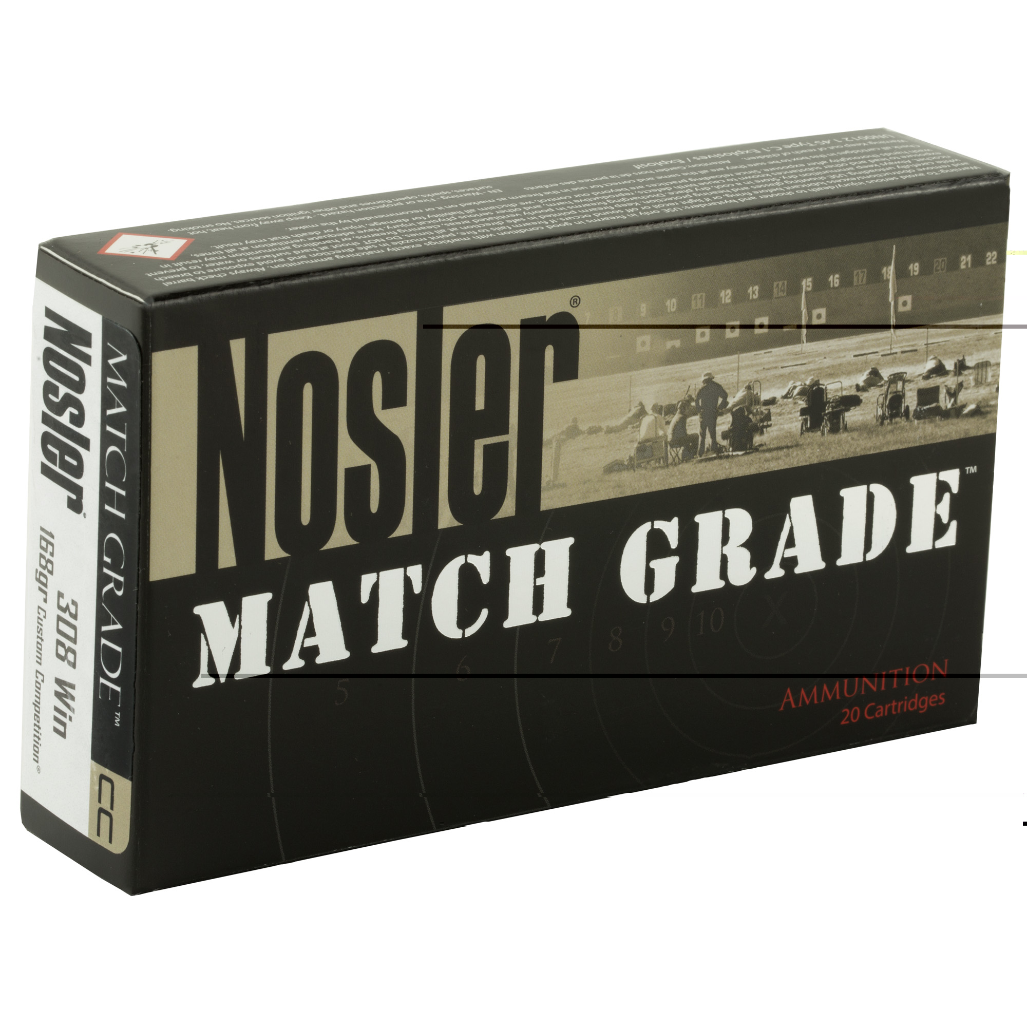Nosler 308 Winchester 168gr Cc - Image 3