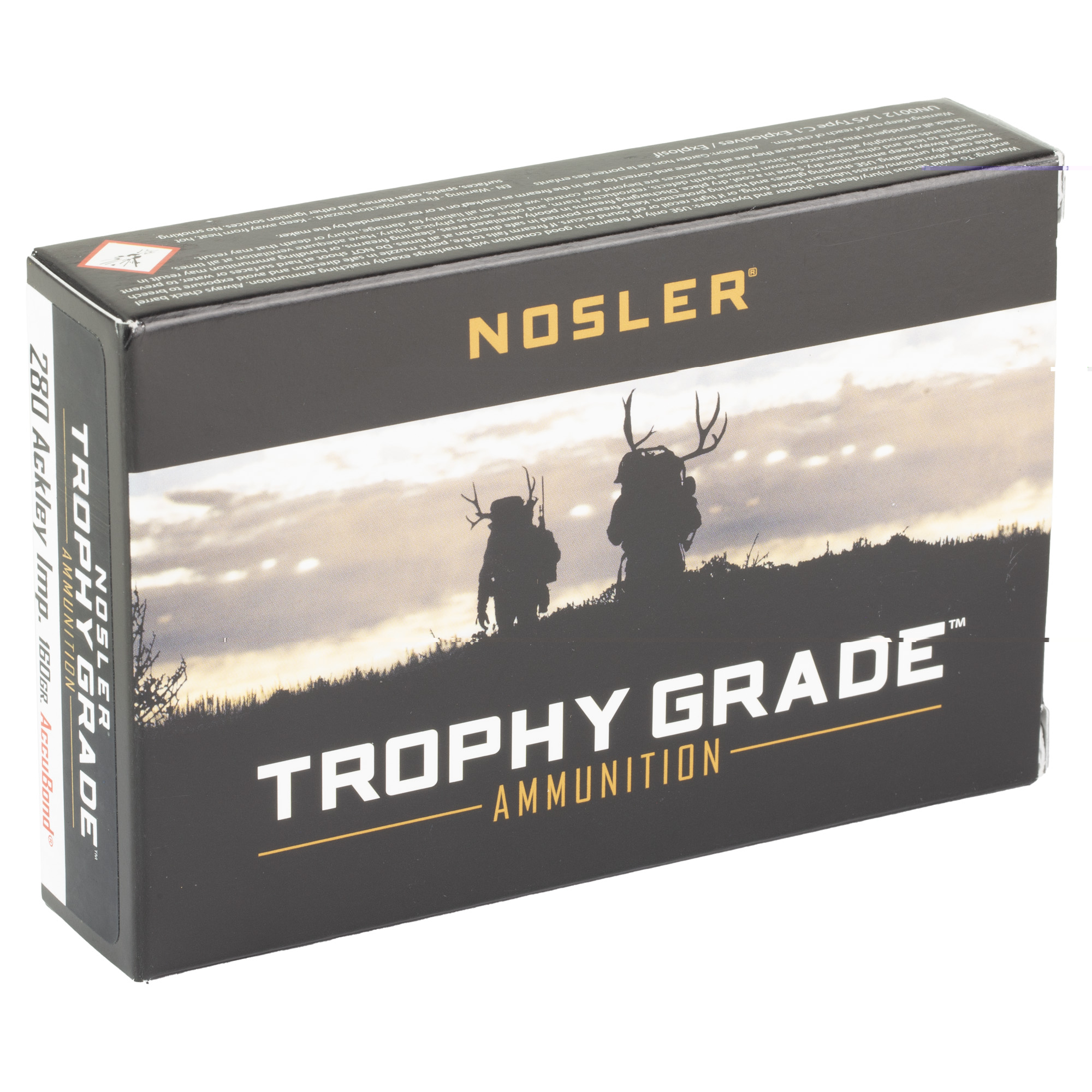 Nosler 280 Ack Imp 160gr Ab - Image 3