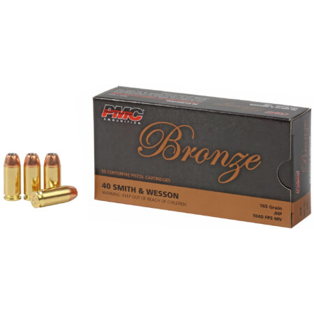 PMC Brnz 40 S&W 165gr JHP