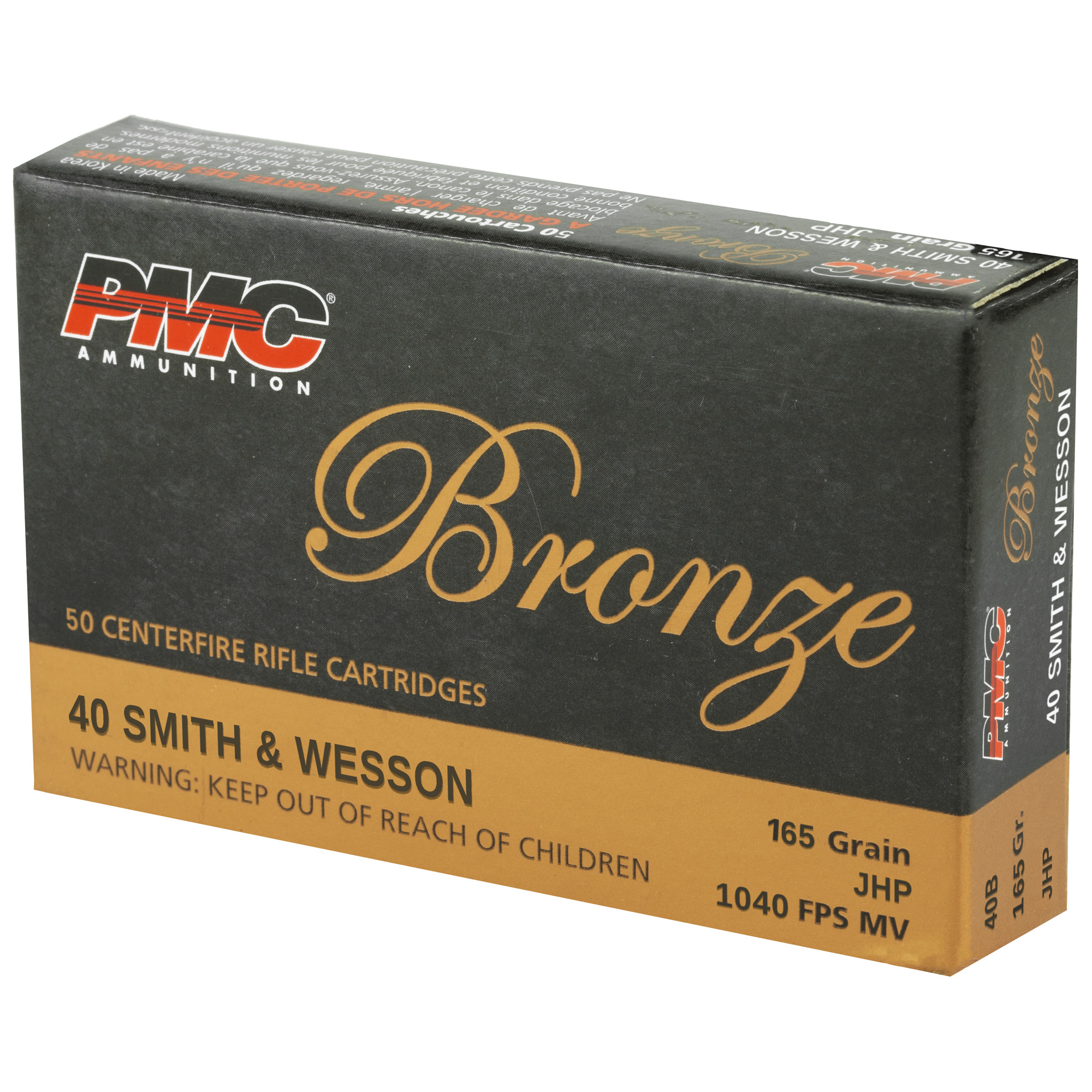 PMC Brnz 40 S&W 165gr JHP - Image 2