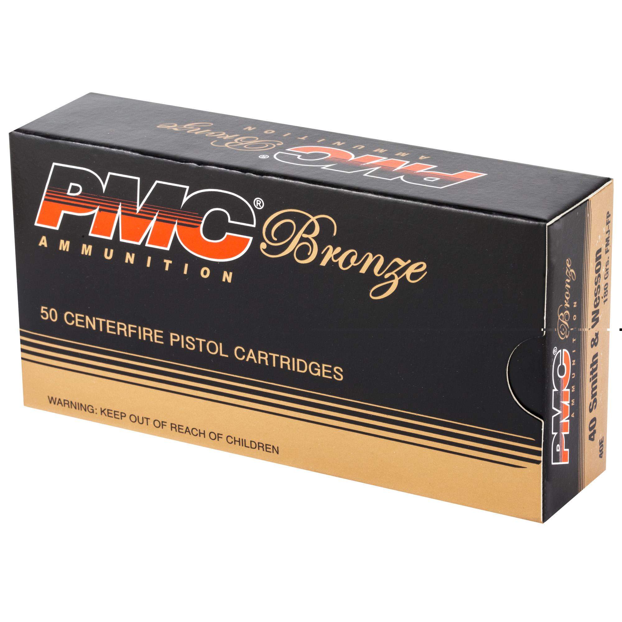 PMC Brnz 40 S&W 180gr FMJ Fp - Image 2