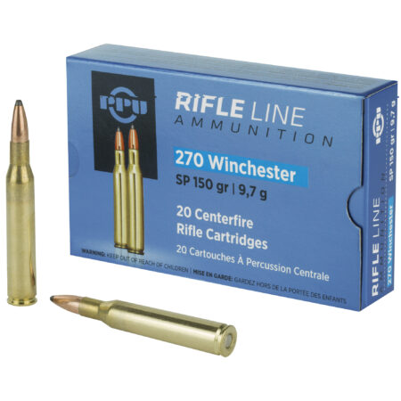 PPU 270Winchester Sp 150gr
