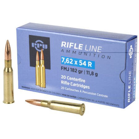 PPU 7.62x54r FMJ 182gr
