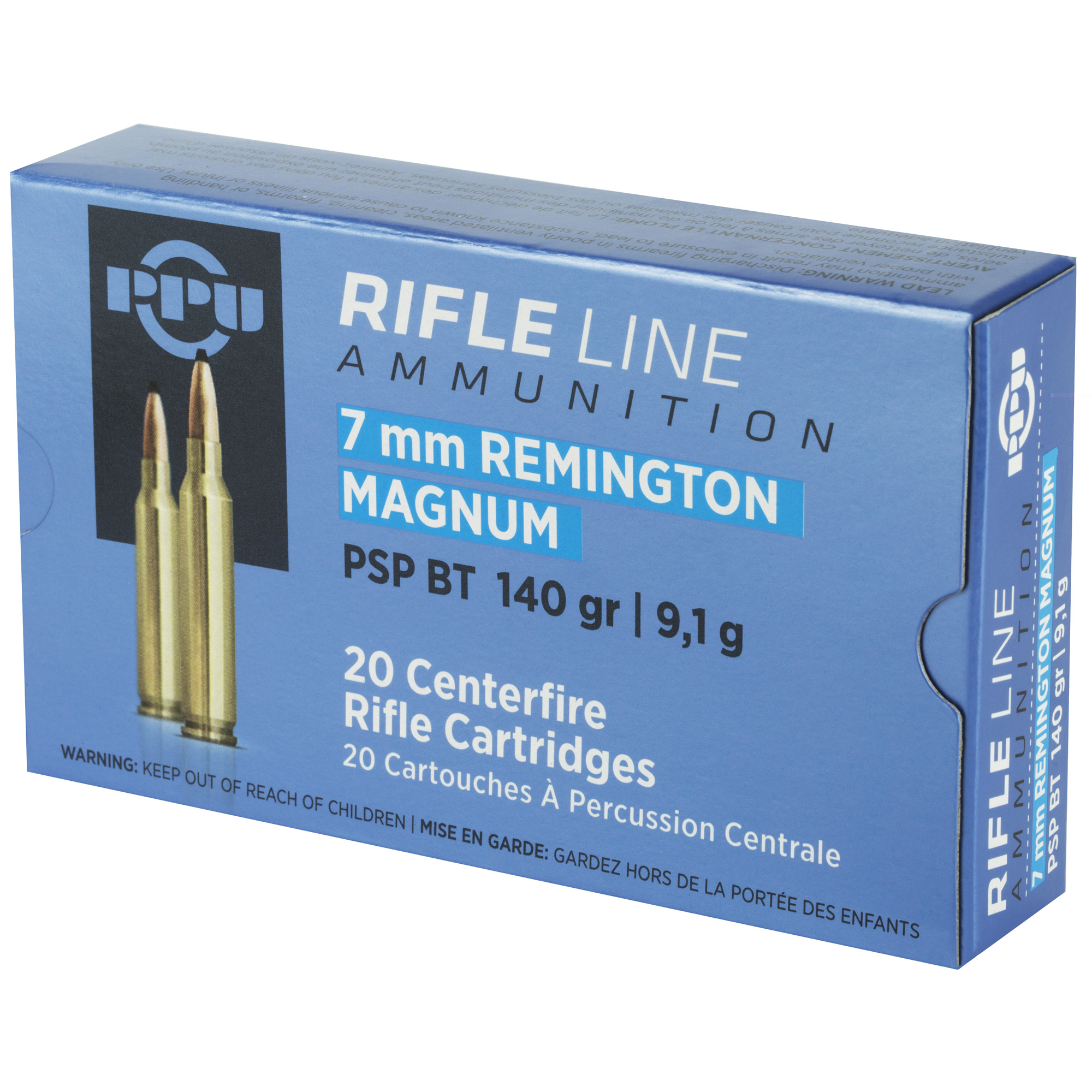 PPU 7mmRemington Mag Psp 140gr - Image 4