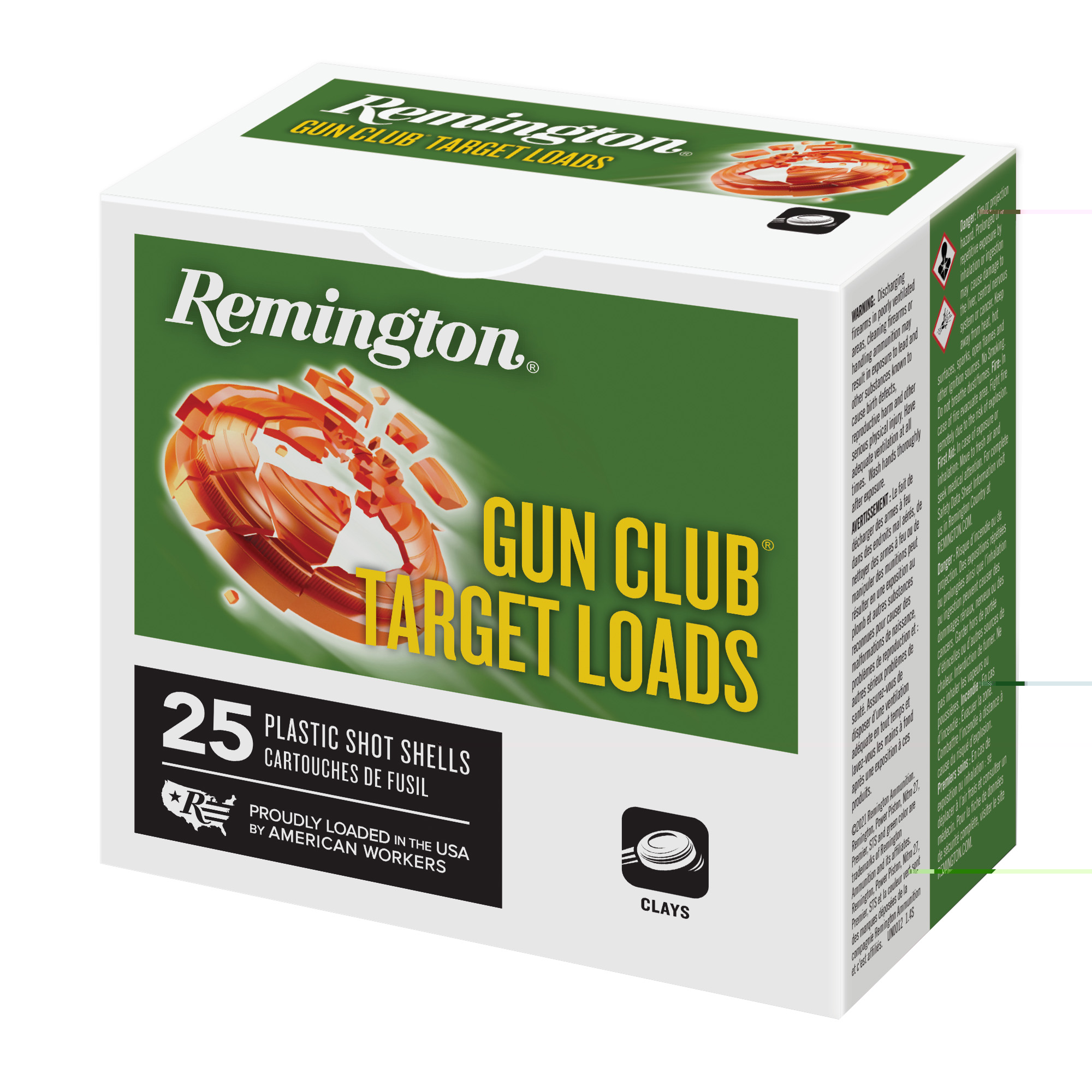 Rem Gun Club 12ga 2.75" 1 1-8oz #8