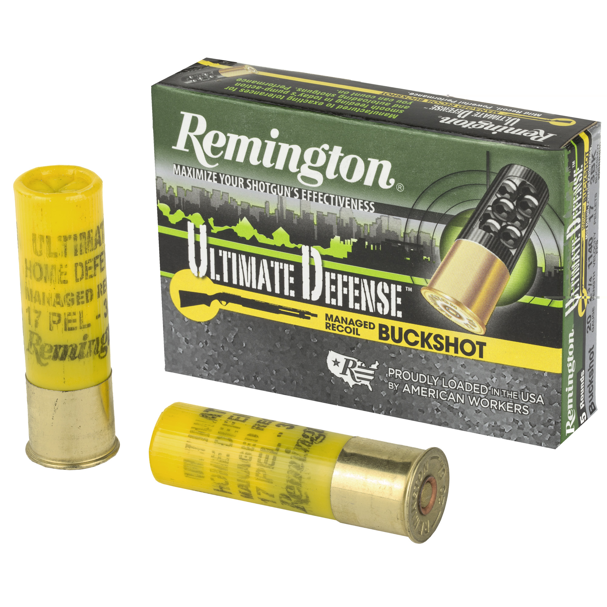 Rem Ult Def 20ga 2.75" 3 Buck05-100