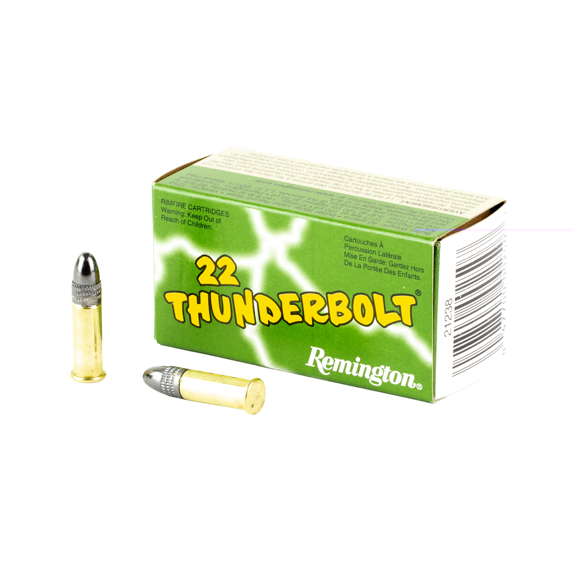 Rem Thndrbolt 22lr 40gr Rn 50-5000