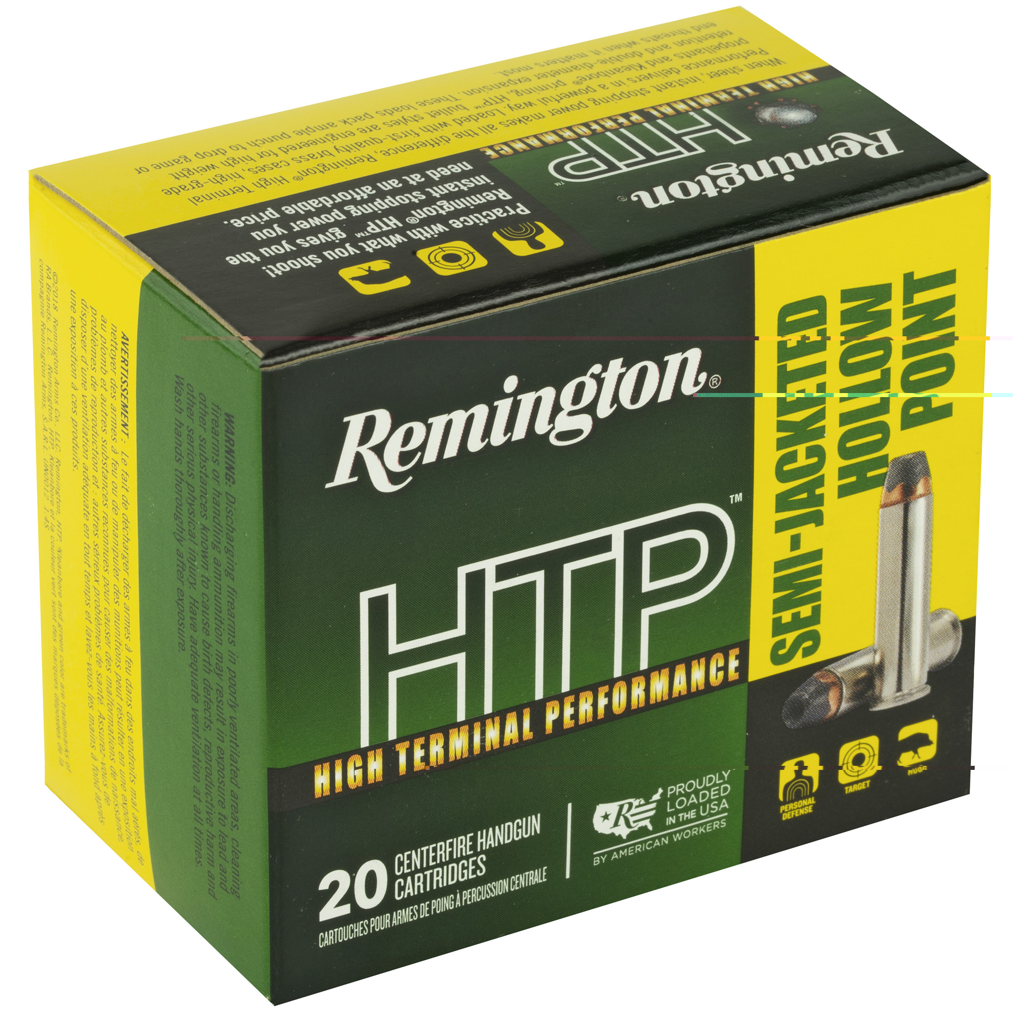 Rem Htp 38spl +p 125gr Sjhp 20-500 - Image 4