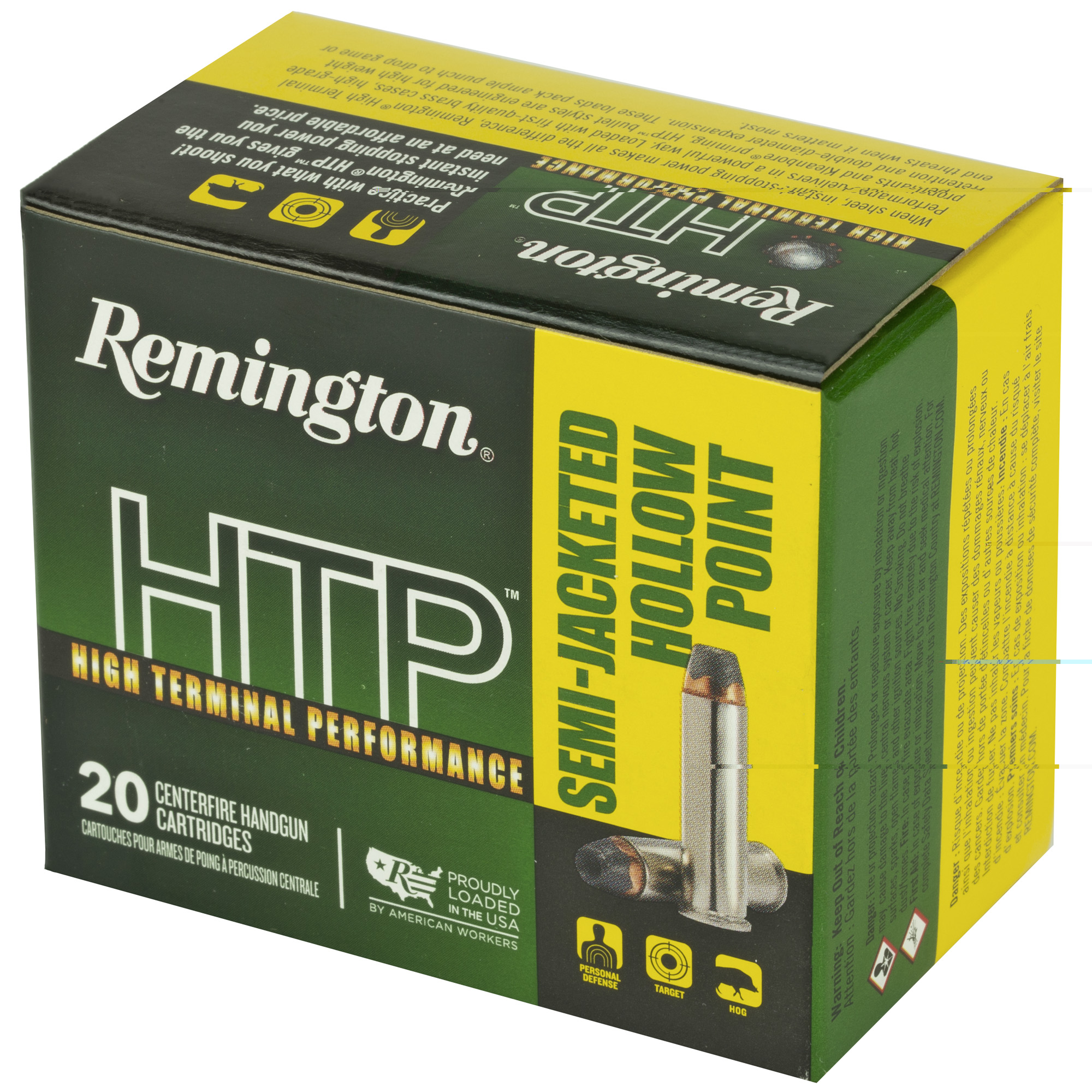 Rem Htp 38spl +p 125gr Sjhp 20-500 - Image 3