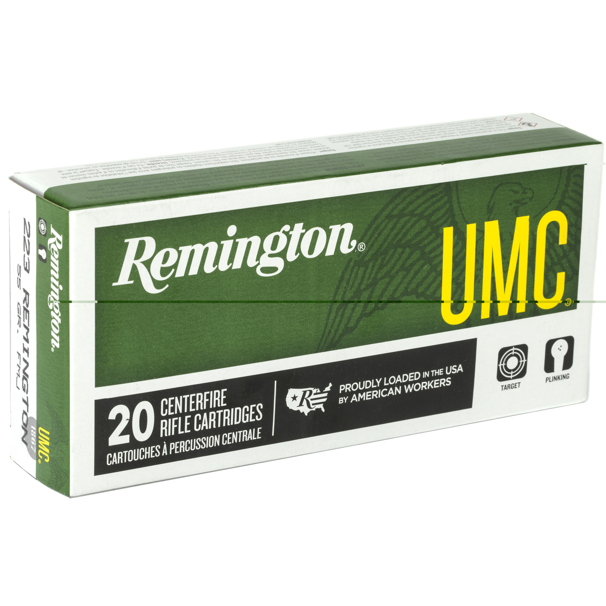 Rem Umc 223rem 55gr Fmj 20-200 - Image 2