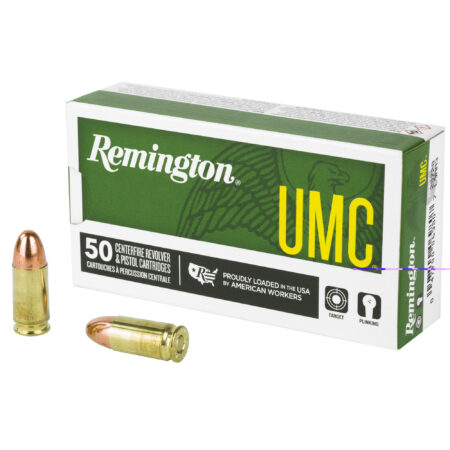 Rem Umc 9mm 115gr Fmj 50-500