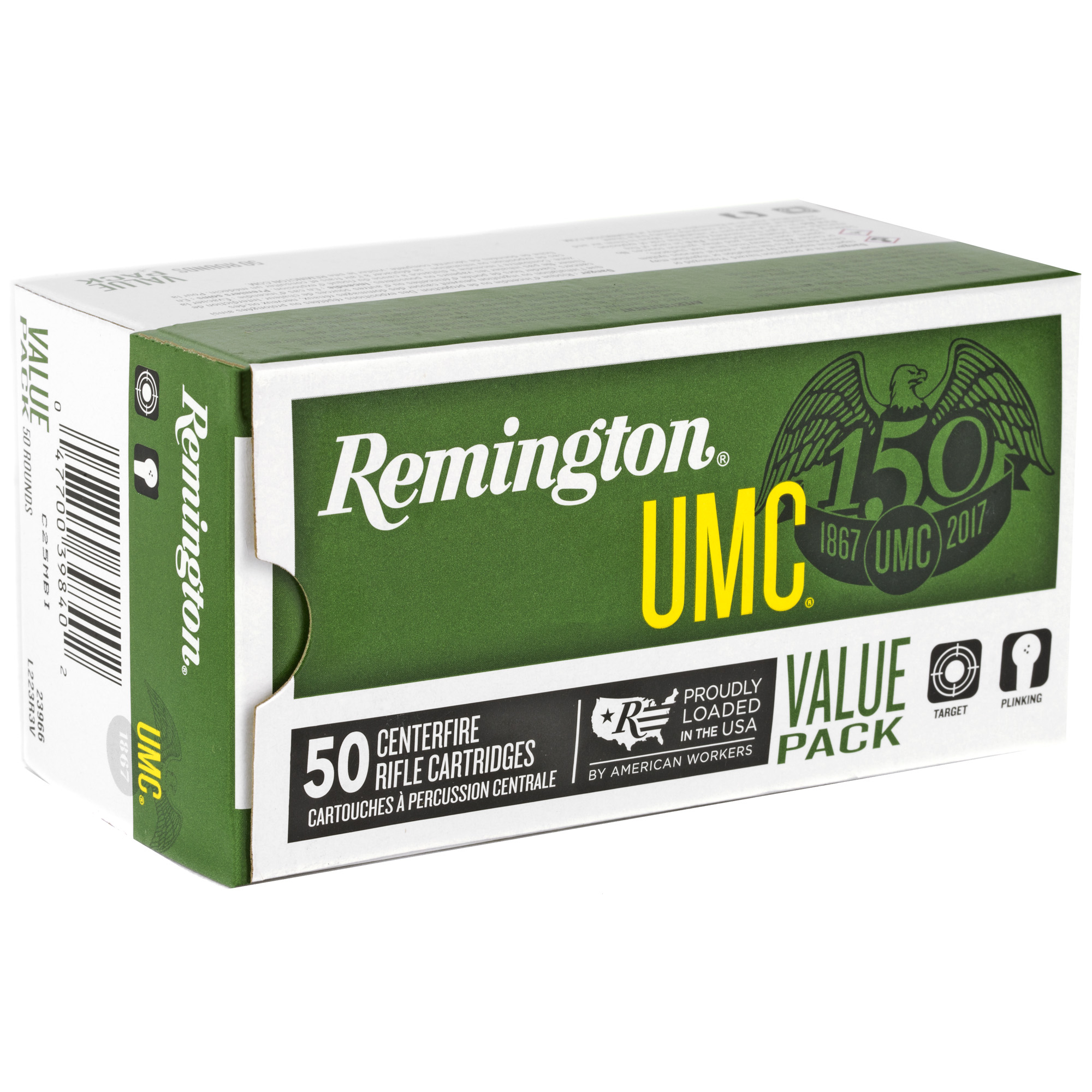 Rem Umc 223rem 55gr Fmj 50-400 - Image 2