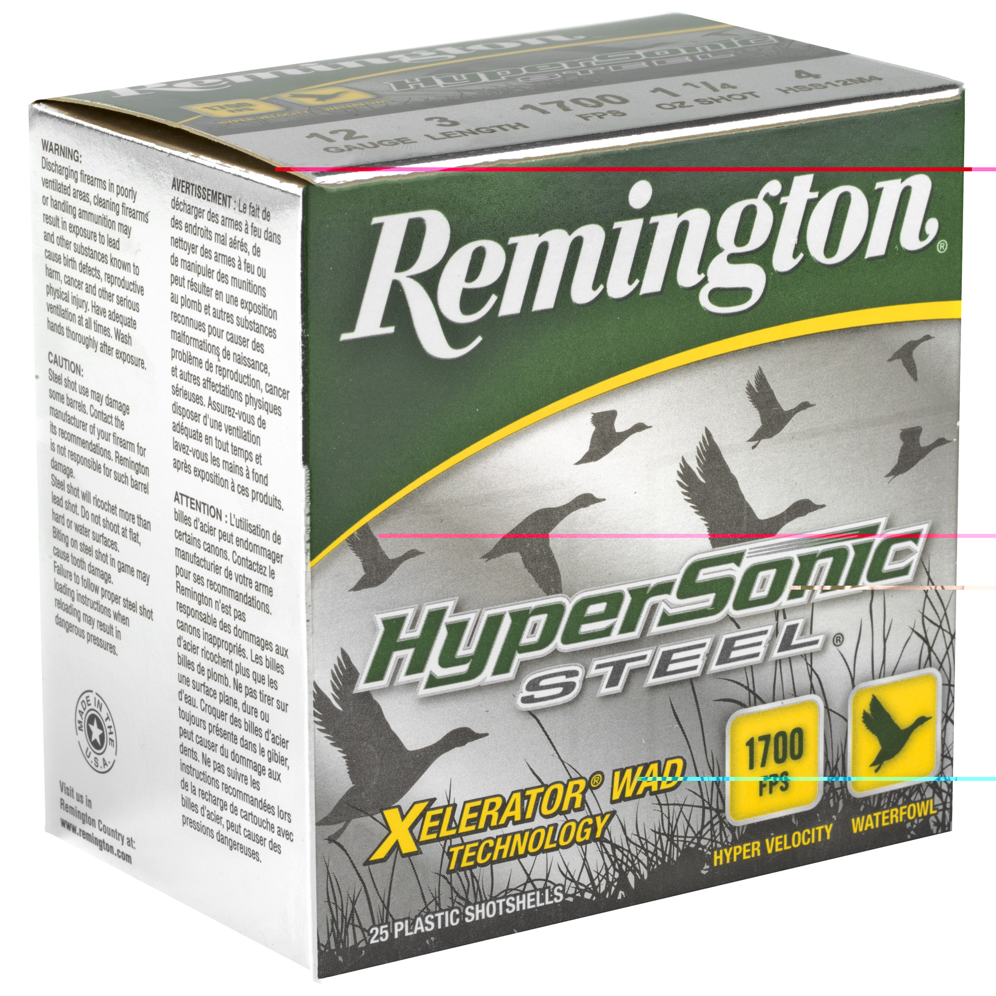 Rem Hypsnc Stl 12ga 3" #4 25-250 - Image 2