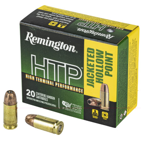 Rem Htp 9mm +p 115gr Jhp 20-500