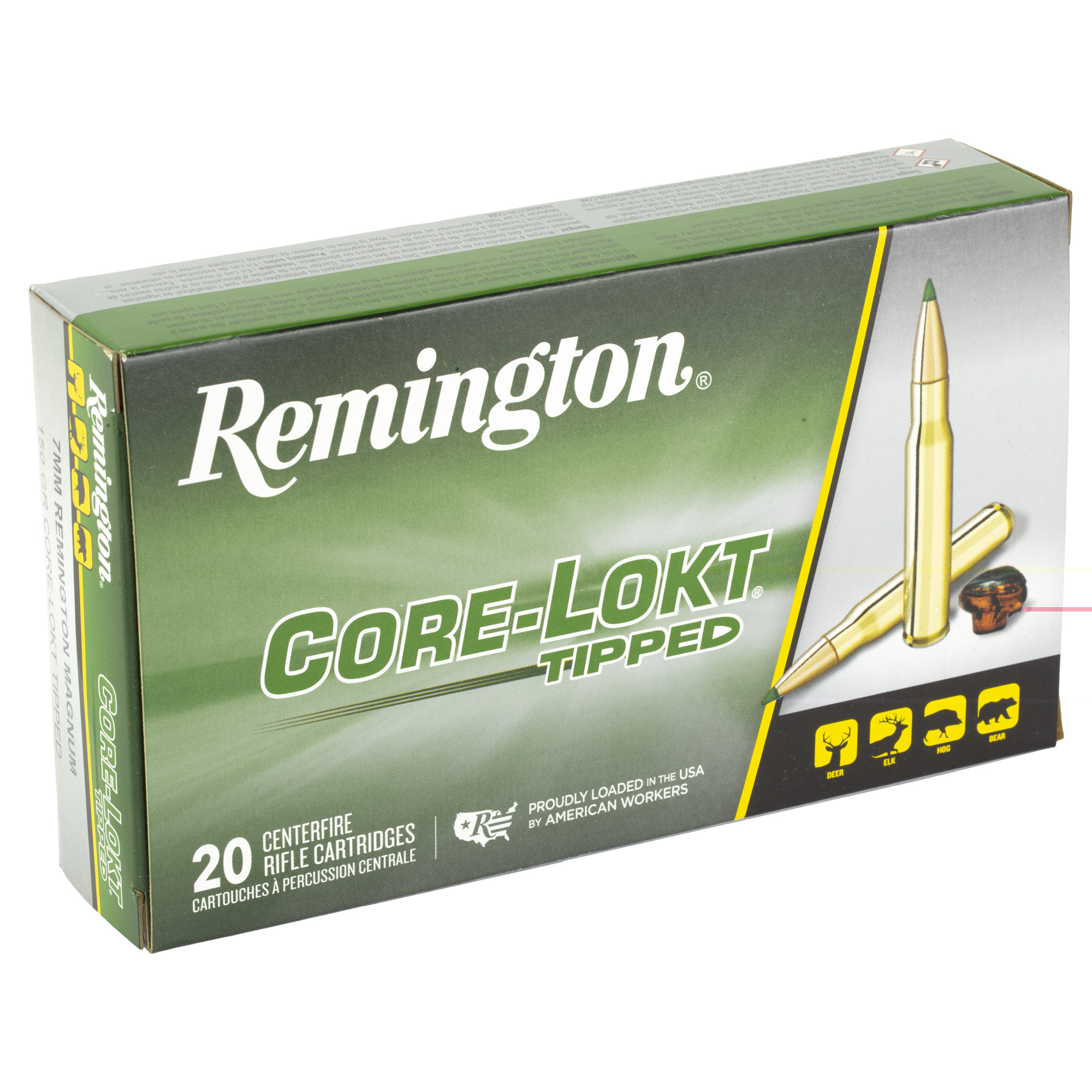 Rem 7mm Mag 150gr Clok Tipped 20-200 - Image 2