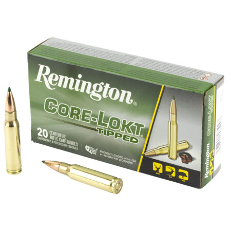 Rem 308 Win 165gr Clok Tipped 20-200