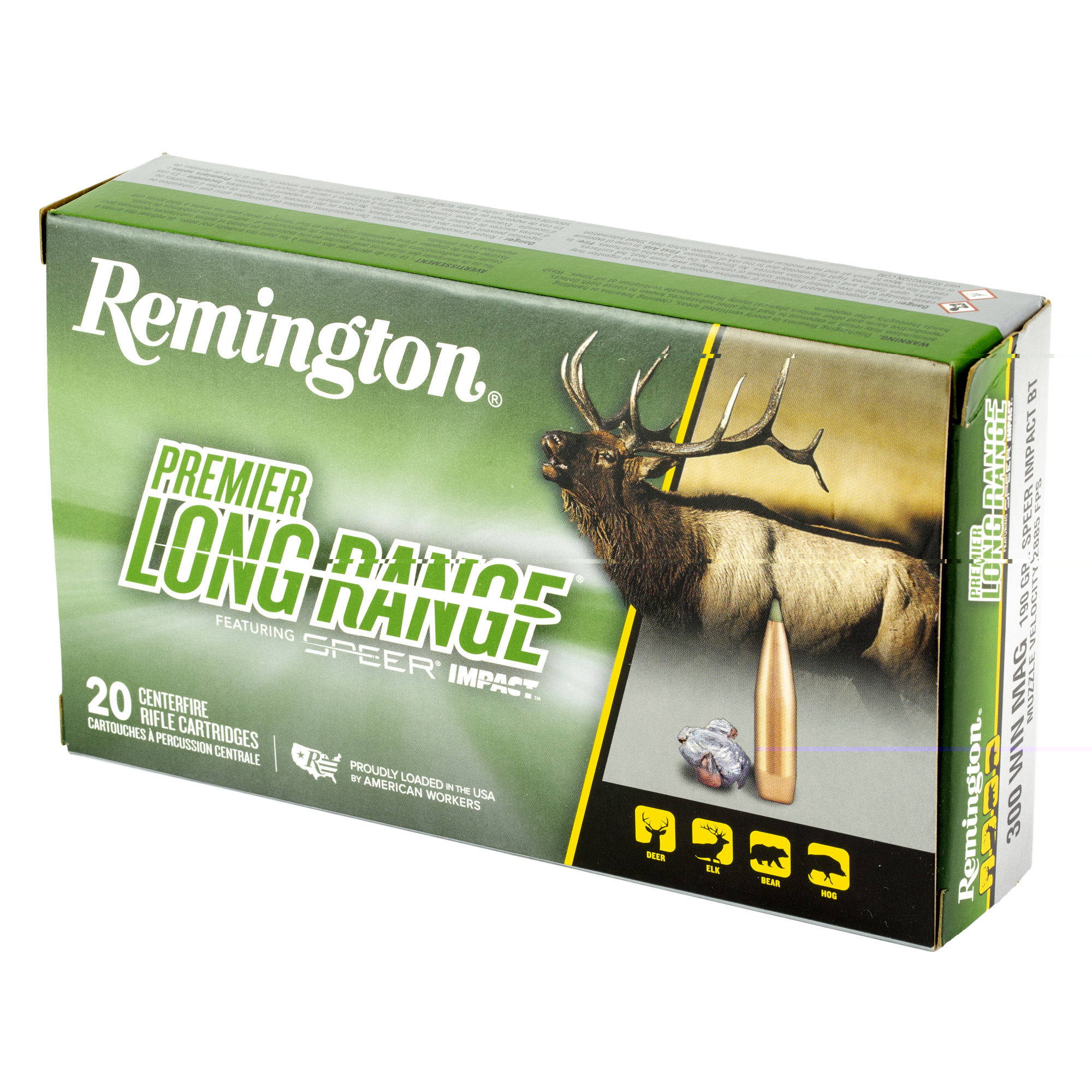 Rem Speer Impact 300win 190gr 20-200 - Image 4