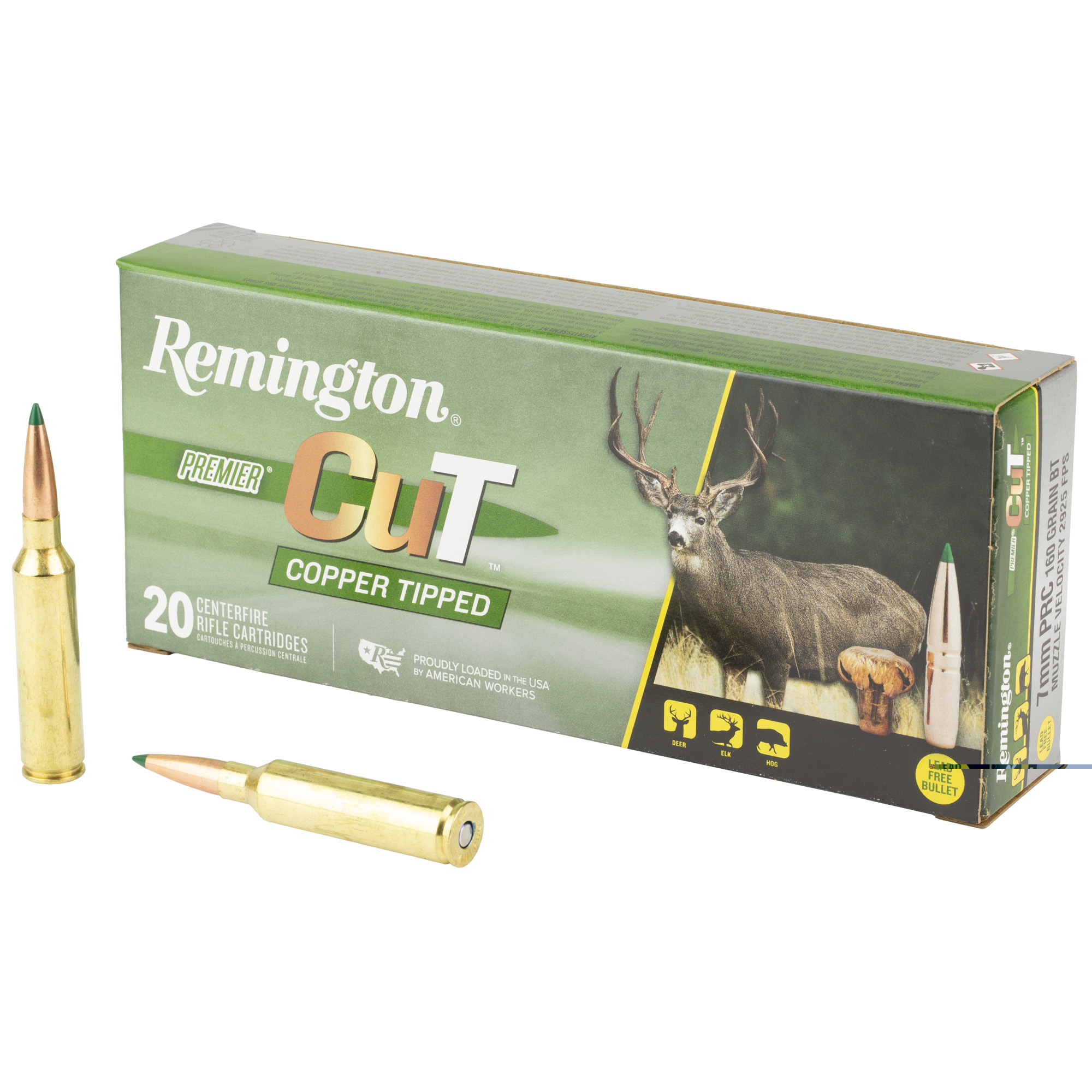 Rem Prmrcut Cpr 7mmprc 160gr 20-200