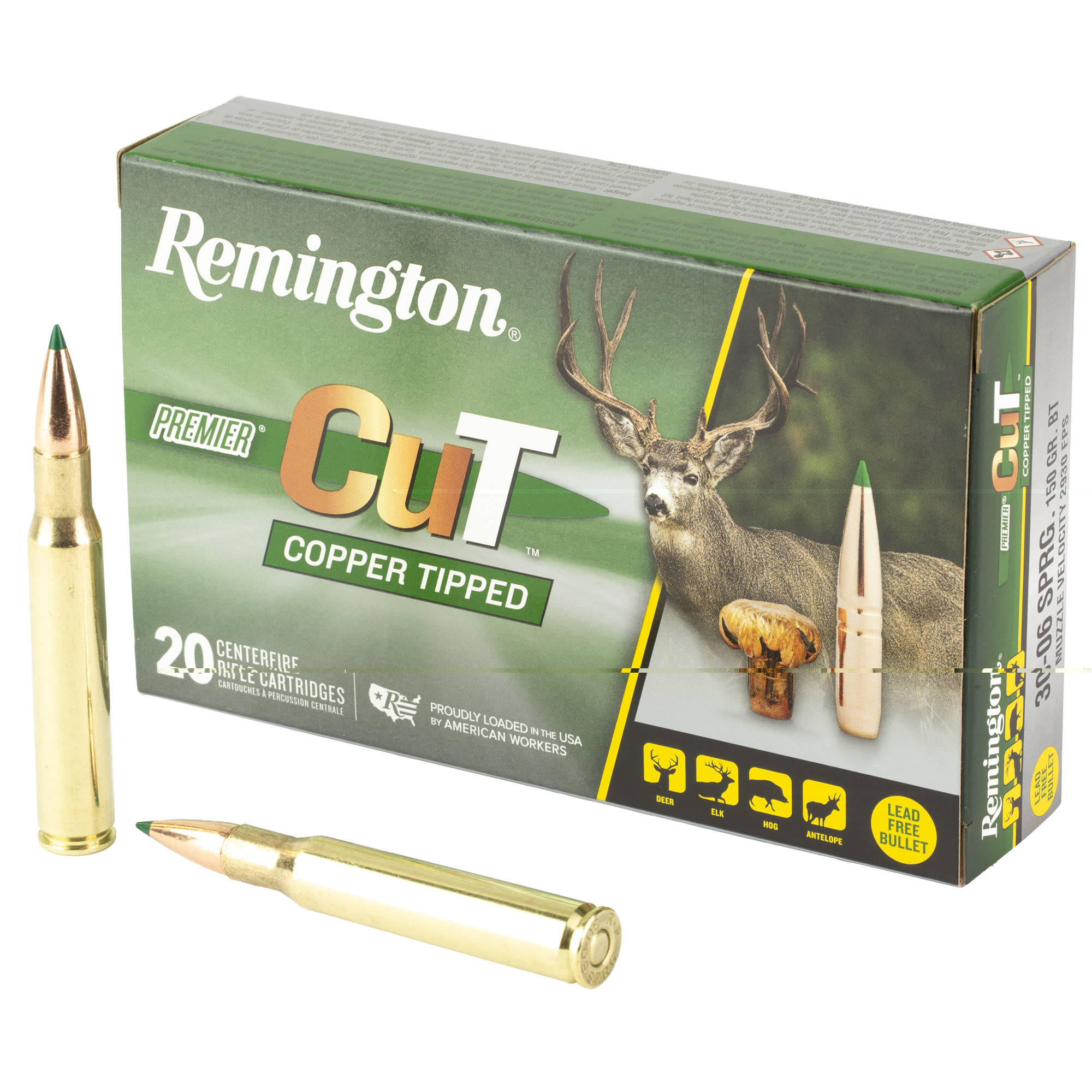 Rem Prmrcut Cpr 30-06sprg 165gr