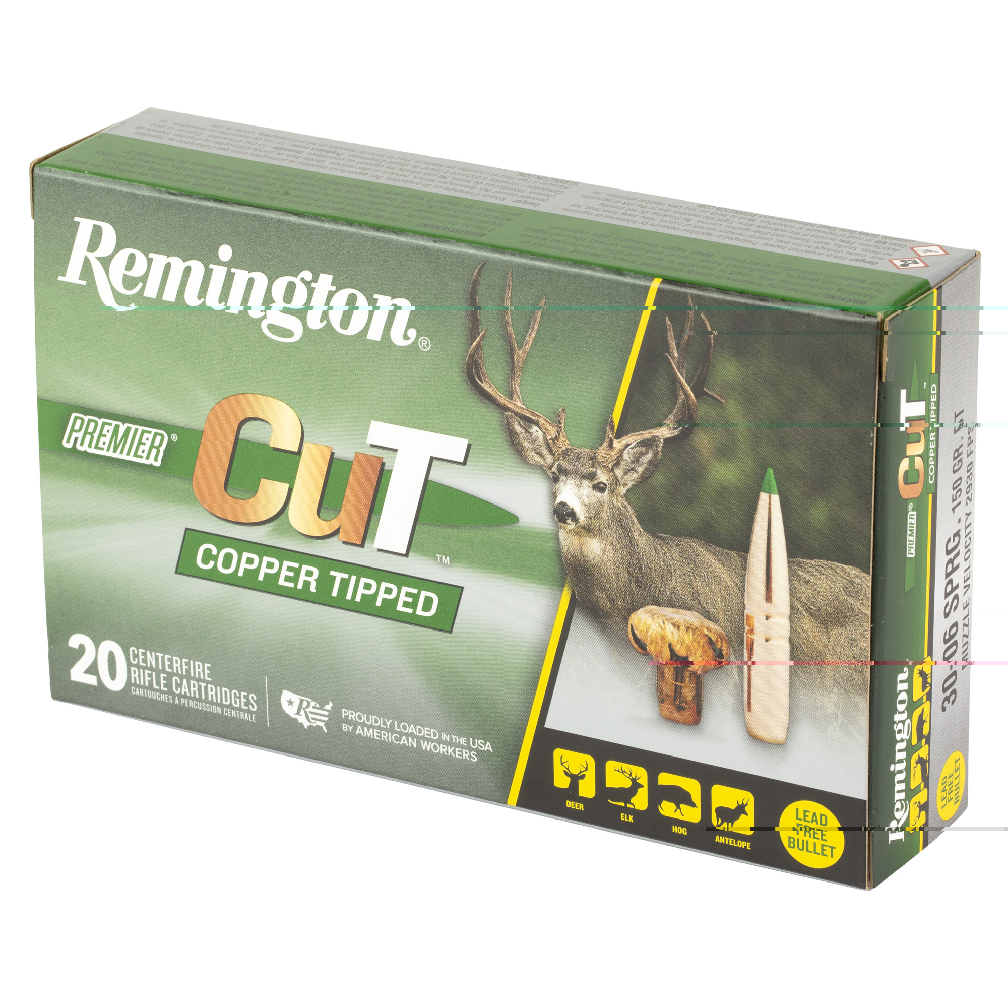 Rem Prmrcut Cpr 30-06sprg 165gr - Image 4