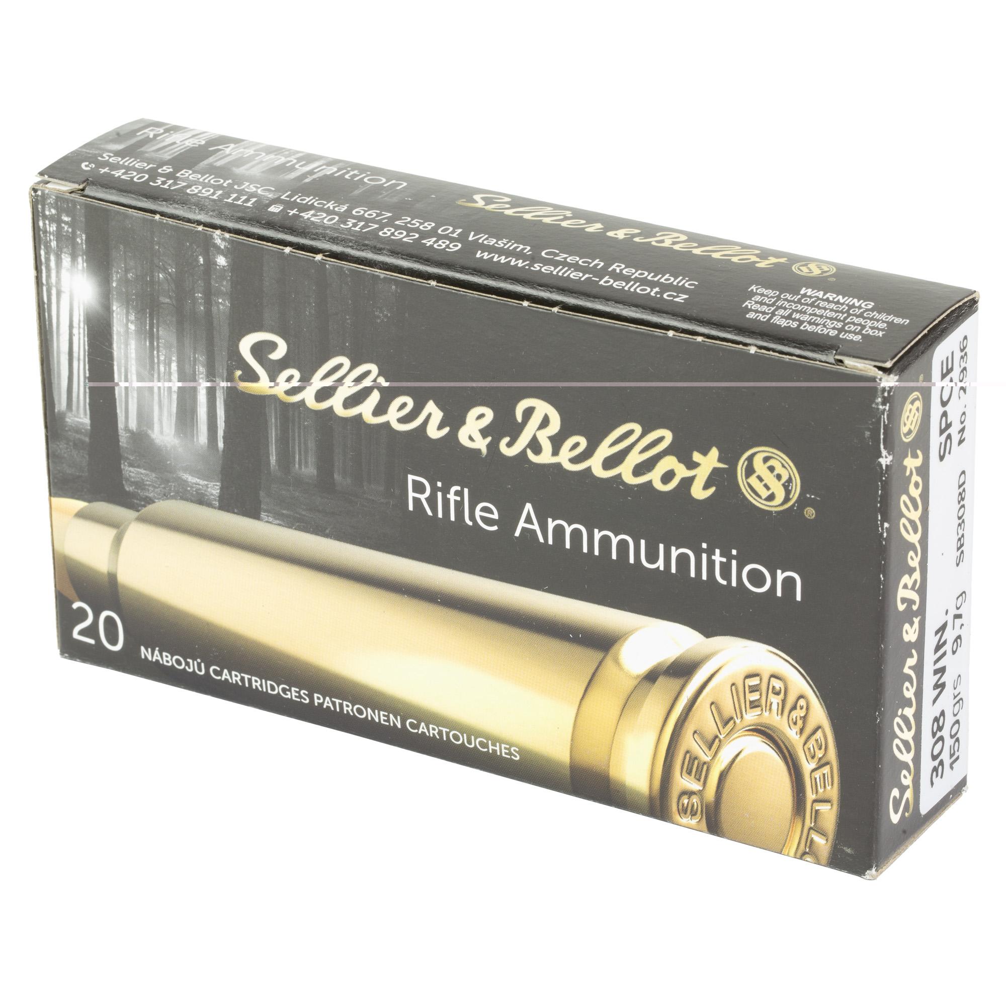 Sellor & Bellot 308 Winchester 150gr Spce - Image 4
