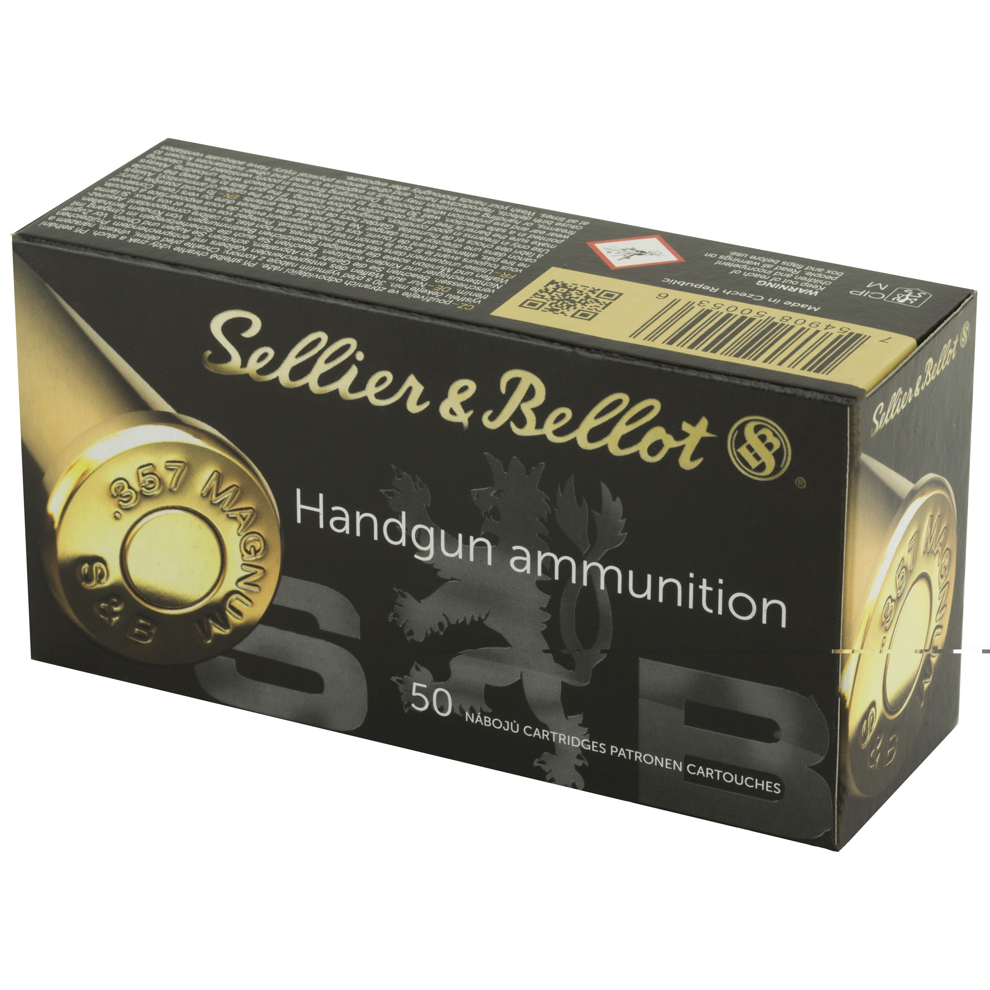 Sellor & Bellot 357 MAG 158gr FMJ - Image 2