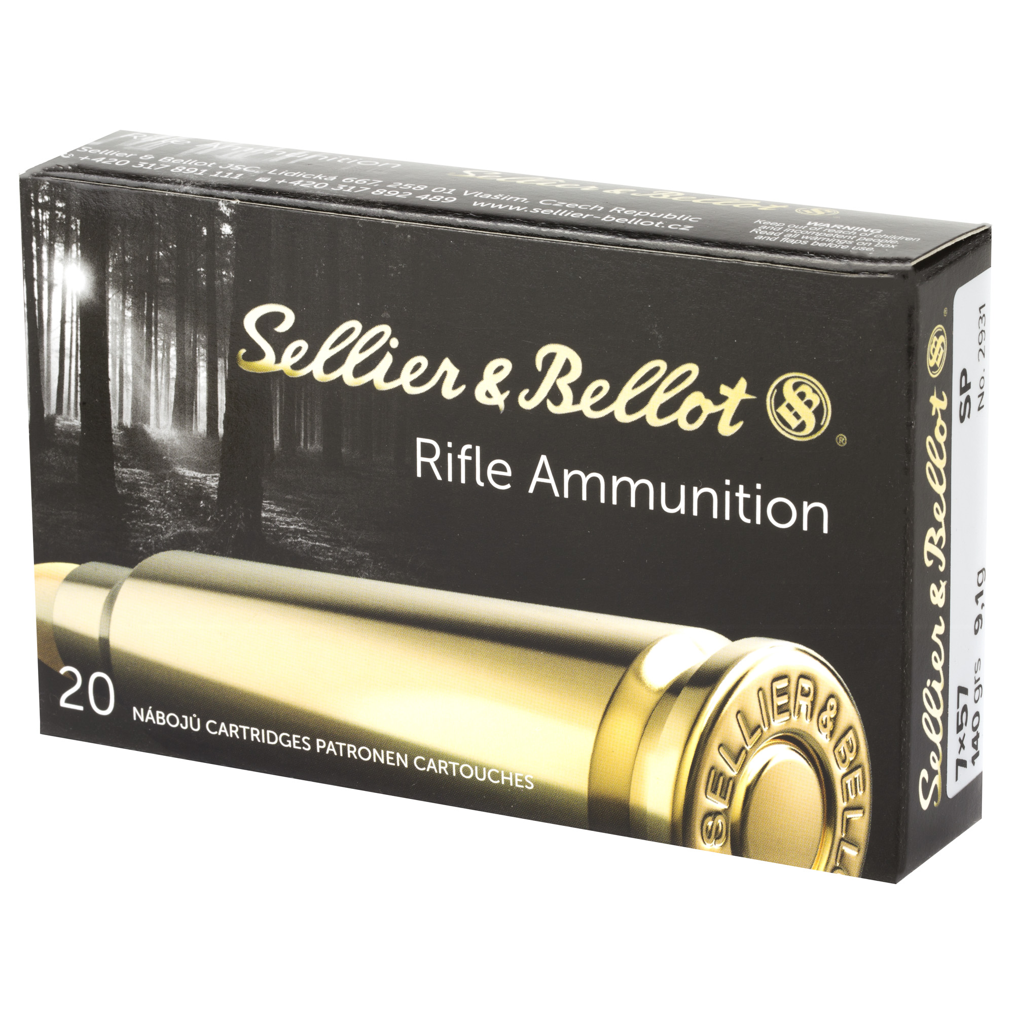 Sellor & Bellot 7x57 140gr Sp - Image 3