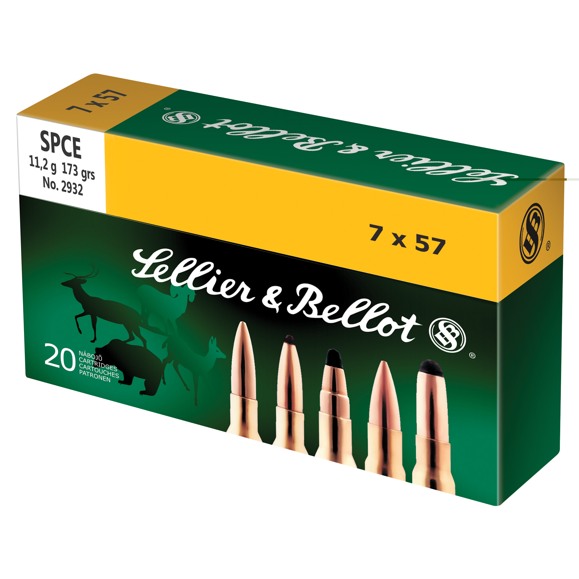 Sellor & Bellot 7x57 173gr Spce