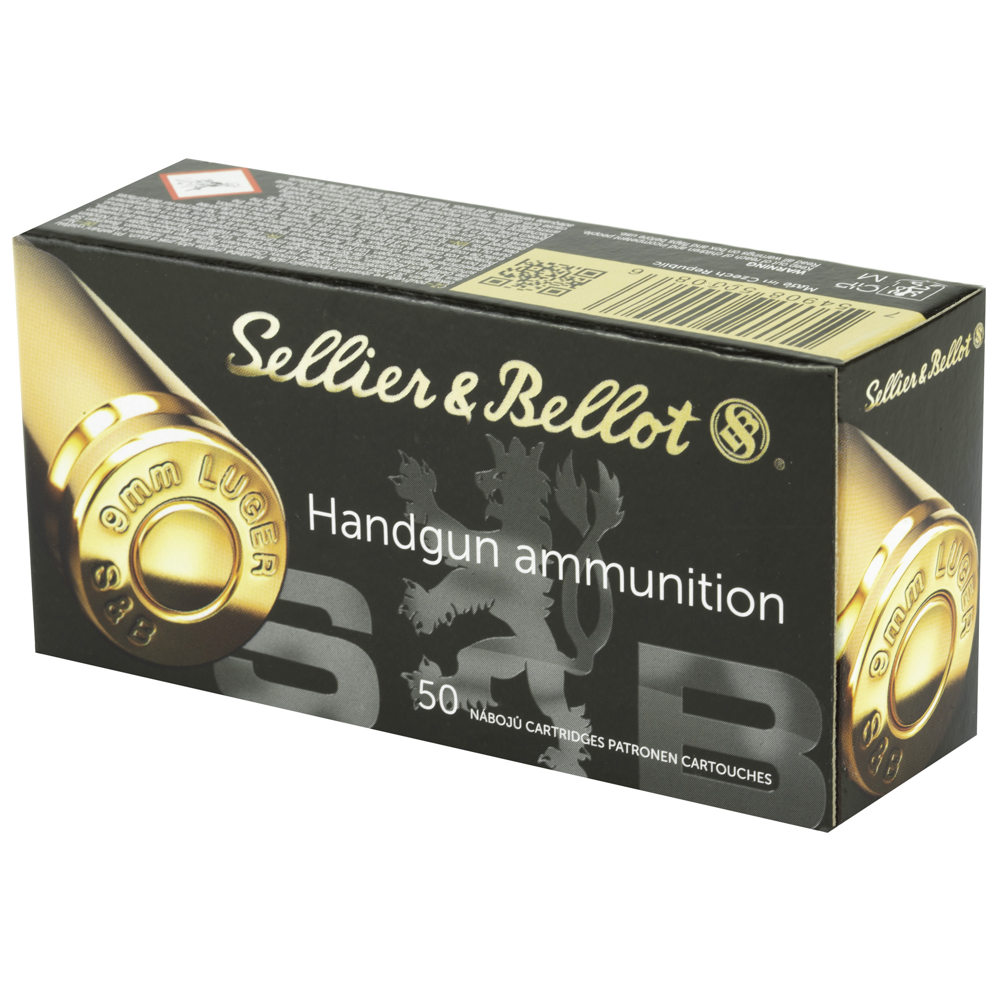 Sellor & Bellot 9mm 115gr FMJ - Image 3
