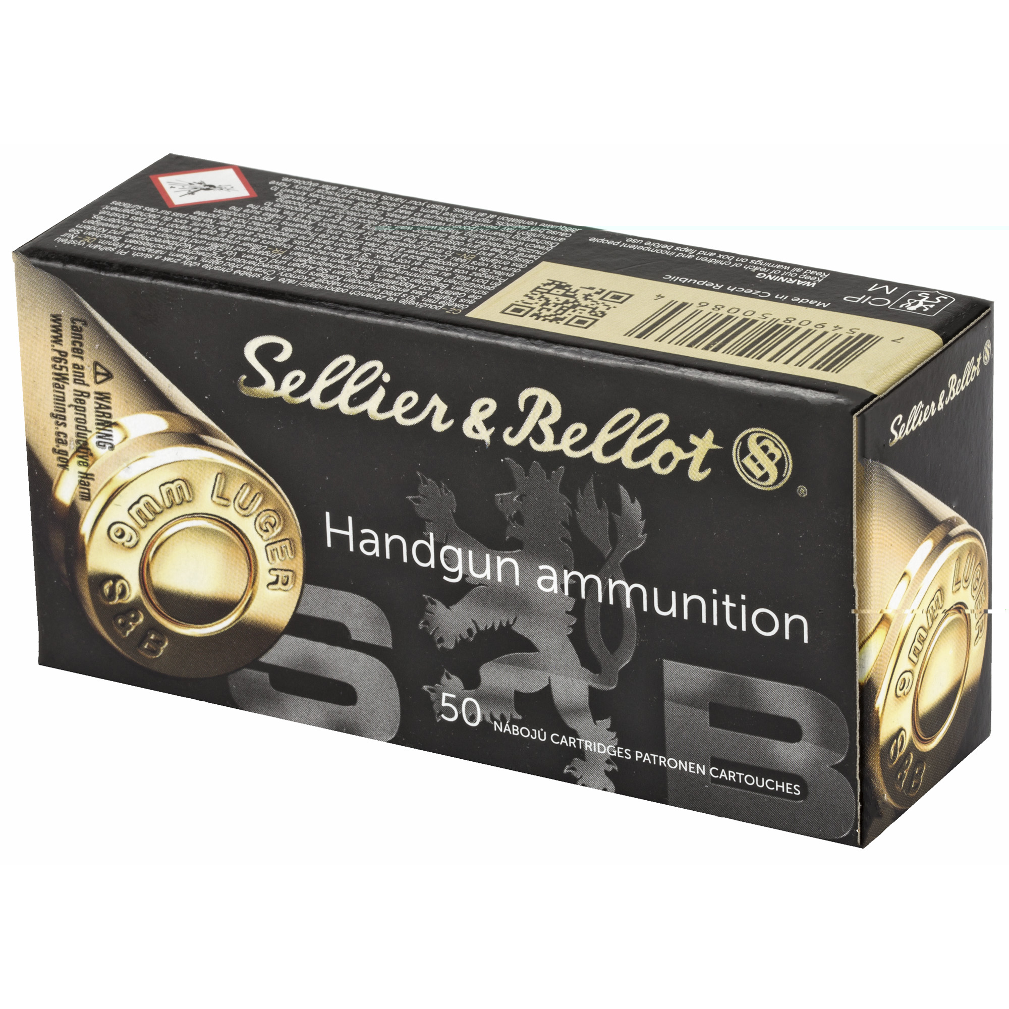 Sellor & Bellot 9mm 124gr JHP - Image 3