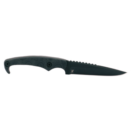 Stroup Mk2 4" Cerakote Blk W-sheath