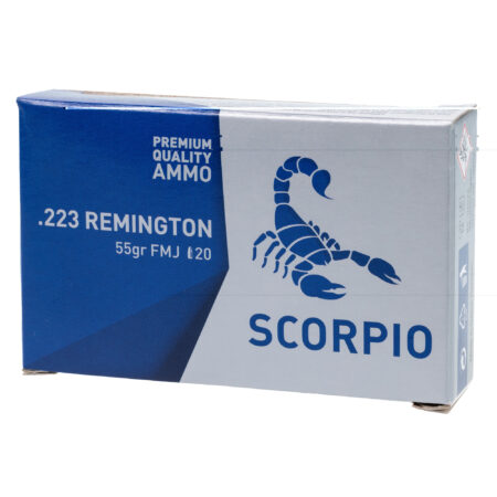 Scorpio Ammo 223 Remington 55gr FMJ