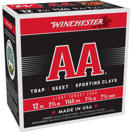 Winchester Aa Trgt 12ga 2.75" #7.5