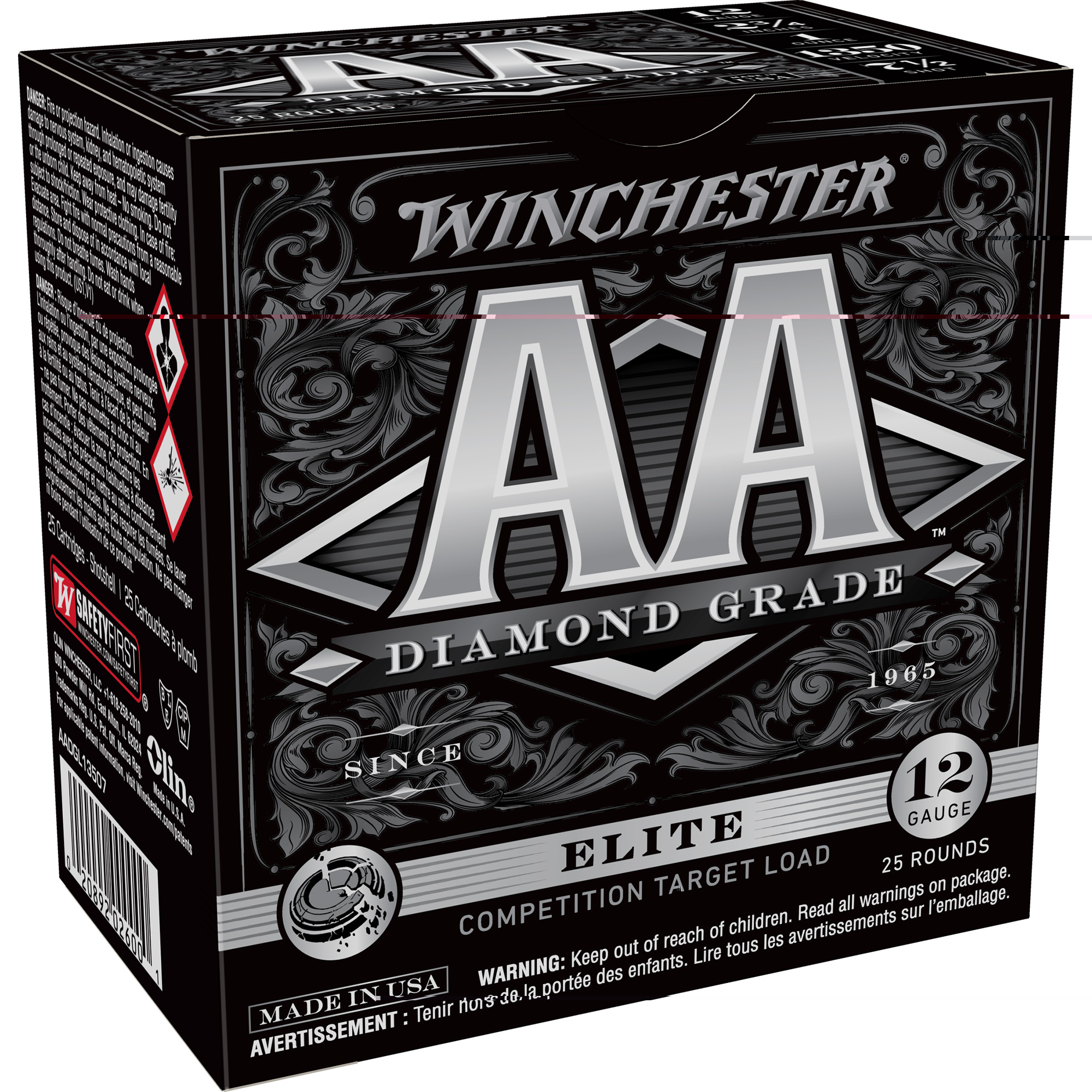 Winchester Aa Dg 12ga 2.75" #7.5 1oz