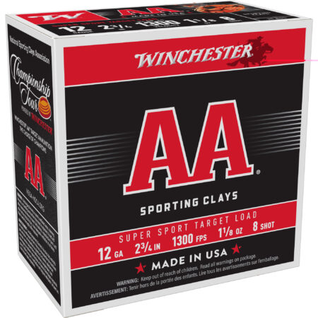 Winchester Aa Ss 12ga 2.75" #8