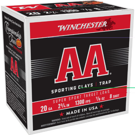 Winchester Aa Ss 20ga 2.75" #8